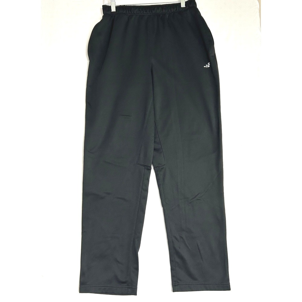 BCG Mens Black Athletic Training Pants Size Large Polyester Activewear Pockets